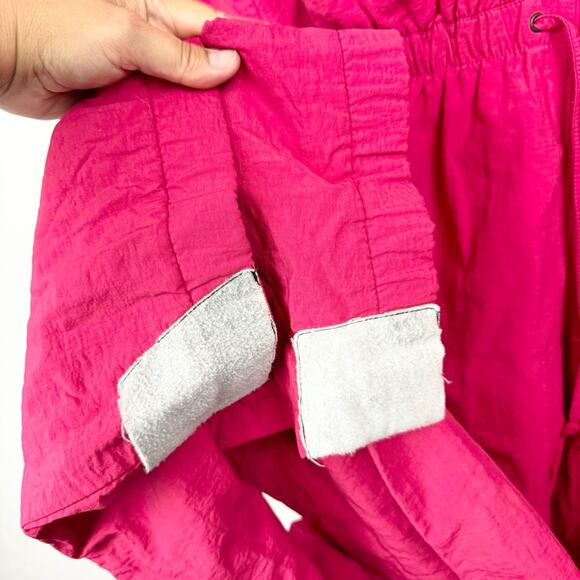 Vintage COLMAR Ski Suit Front Zip Retro 80s Bright Pink 8/L Costume Cabincore - Picture 12 of 14